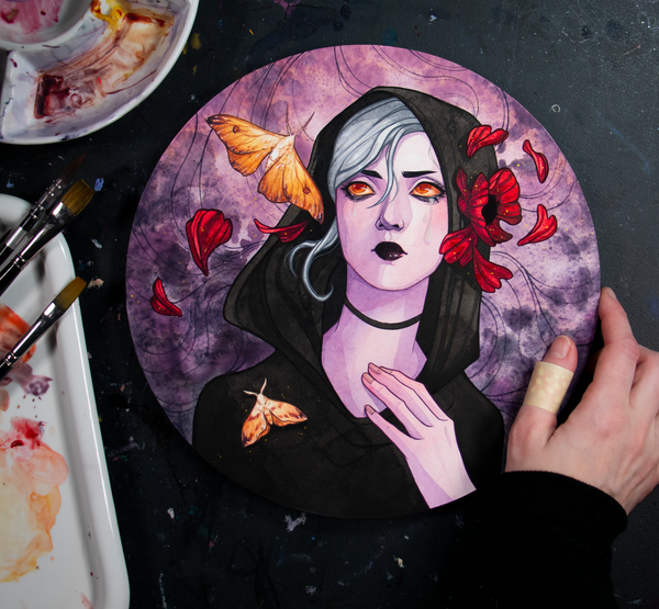 The Red Poppy ☾ Original Painting