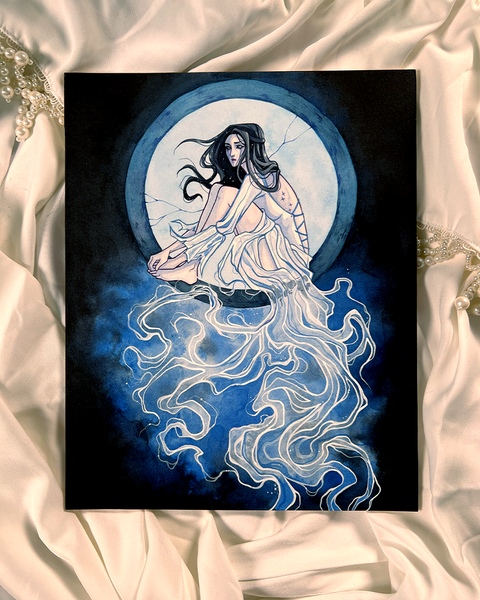 Waiting Window ☾ Original Painting