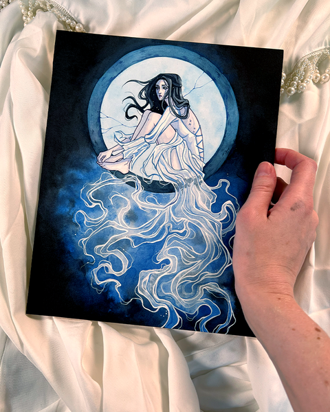 Waiting Window ☾ Original Painting