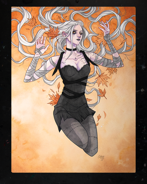 Hesitate ☾ Original Painting