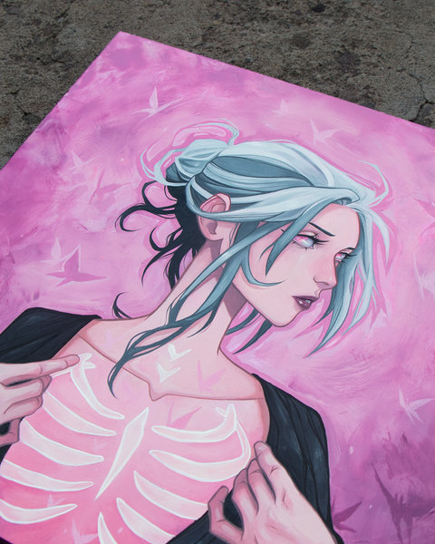 Phantom Dream ☾ Original Oil Painting