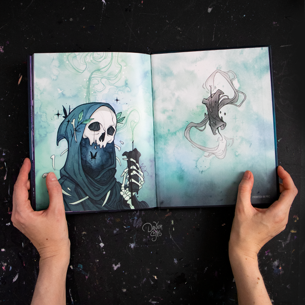 Memento Mori ☾ Inktober 2021 Art Book