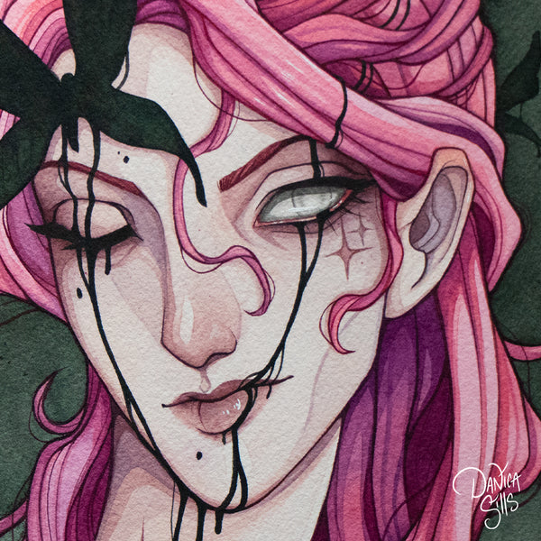 Butterfly Poison ☾ Original Painting