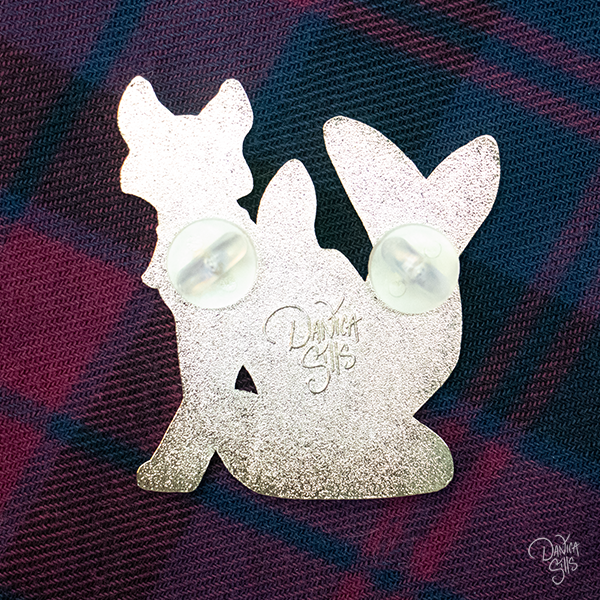 Follow Me ☾ Hard Enamel Pin