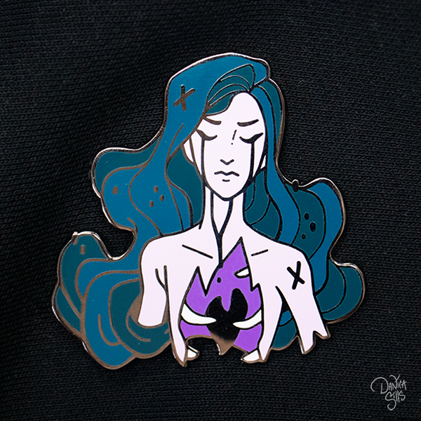 Broken Heart ☾ Hard Enamel Pin