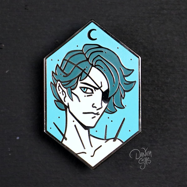 Blue Night ☾ Hard Enamel Pin
