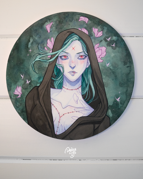 Fade to Lilac ☾ Original Painting