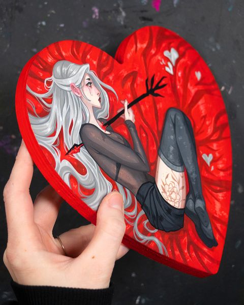 Heart Pain ☾ Original Painting