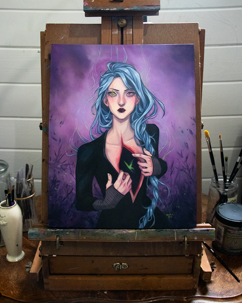 Soulache ☾ Original Oil Painting