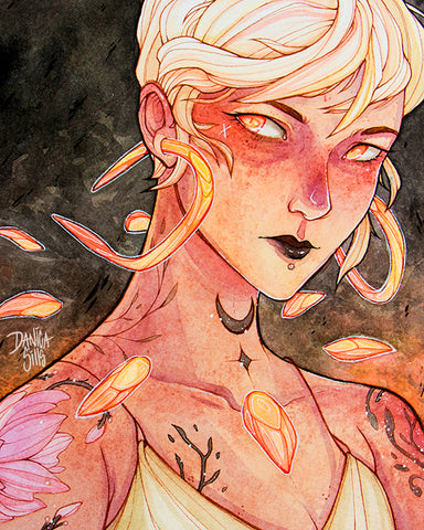 Fire Season ☾ Art Print