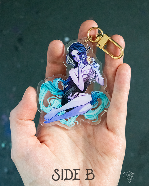 Fortune ☾ Double-Sided Acrylic Charm